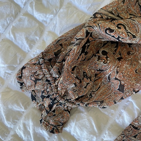 Love stitch boho semi sheer blouse - Picture 4 of 5